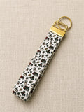 Books & coffee Wristlet Keychain