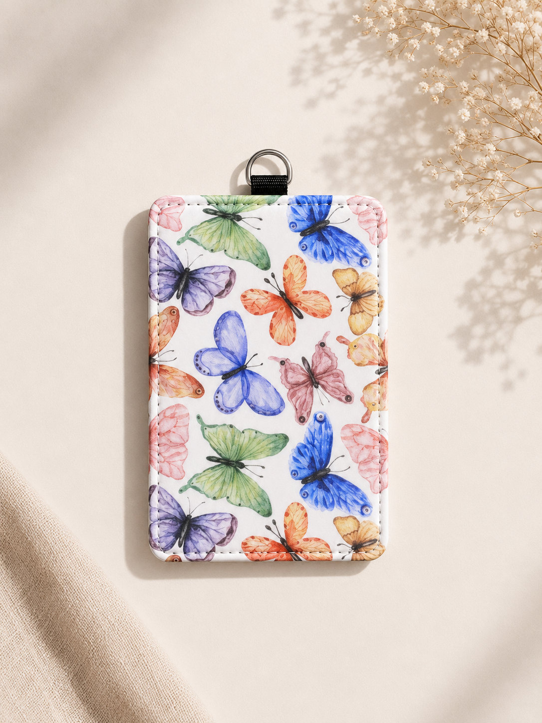 Watercolour Butterflies ID & Travel Badge