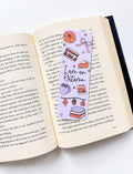 I’m an autumn Linen Bookmark