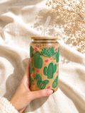 Desert Bloom Glass Cup