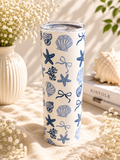 Blue Tide Travel Tumbler