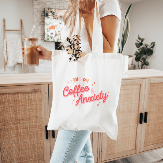 COFFE & ANXIETY TOTE BAG