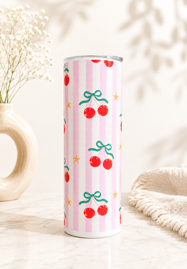 Cherry Soda Travel Tumbler