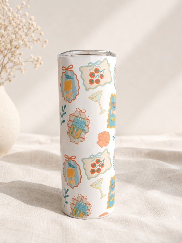 Amalfi Market Travel Tumbler