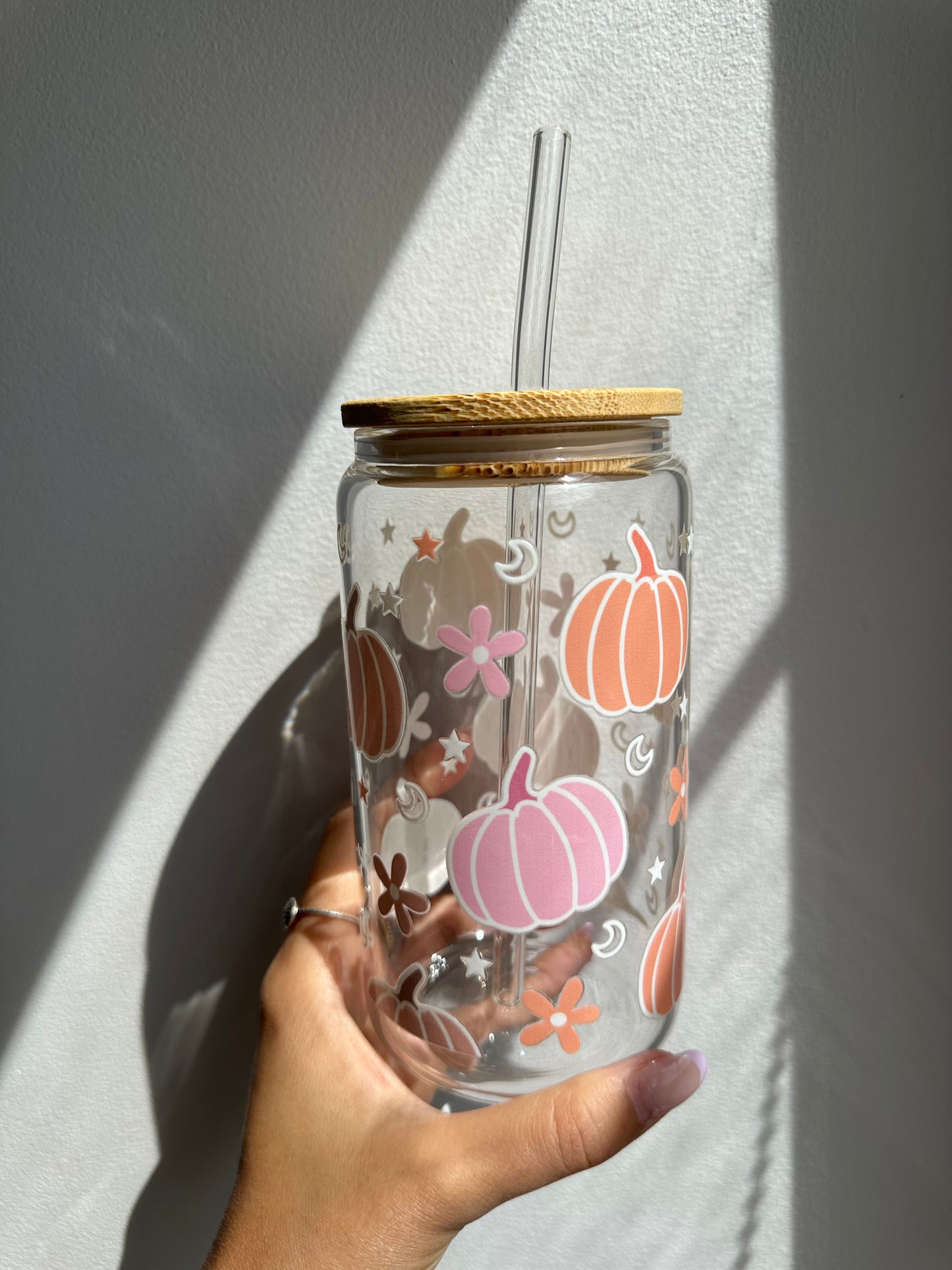 PASTEL PUMPKINS & DAISIES