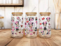 Minie Mouse Glass Cup