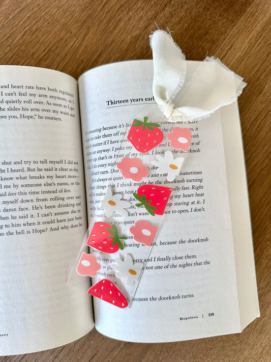 STRAWBERRIES BOOKMARK