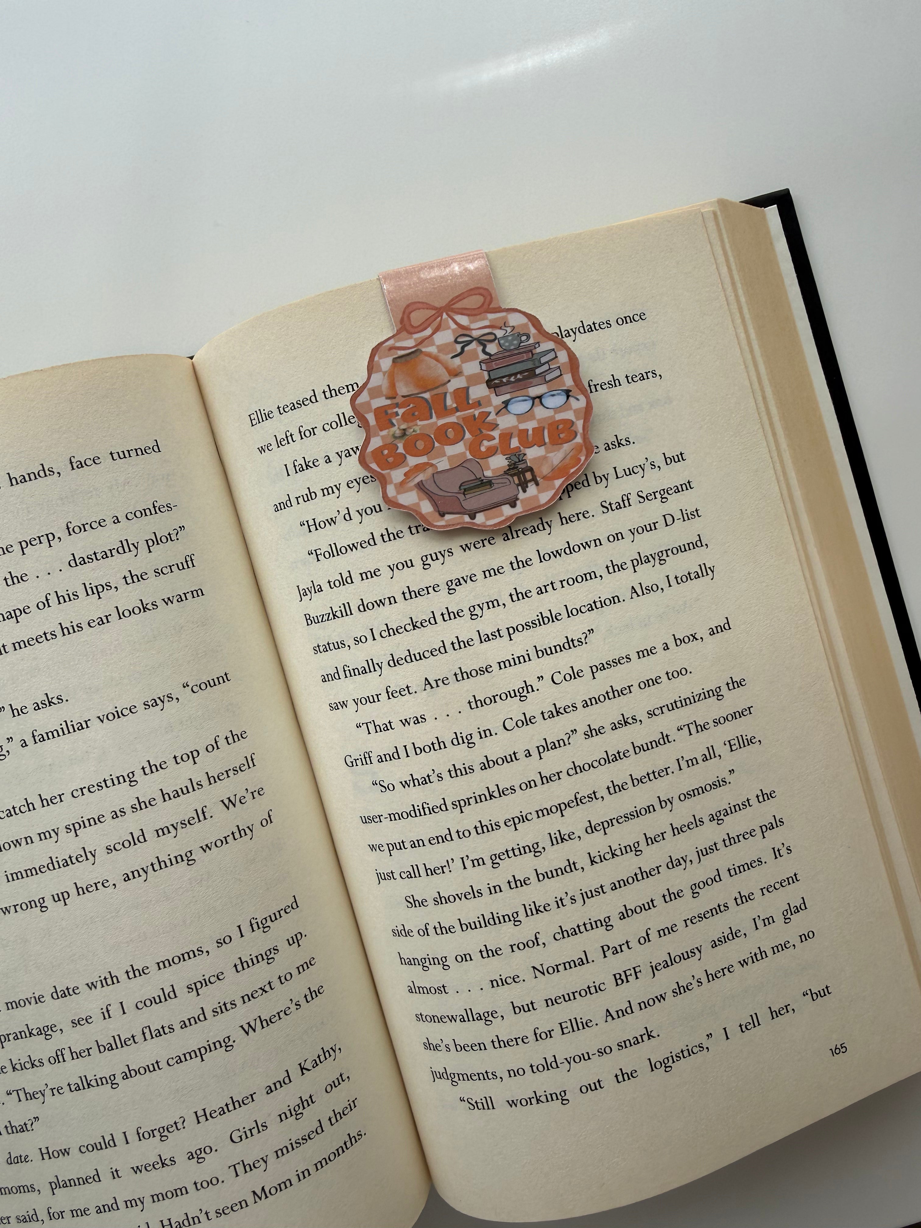 I'm All Booked Magnetic Bookmark