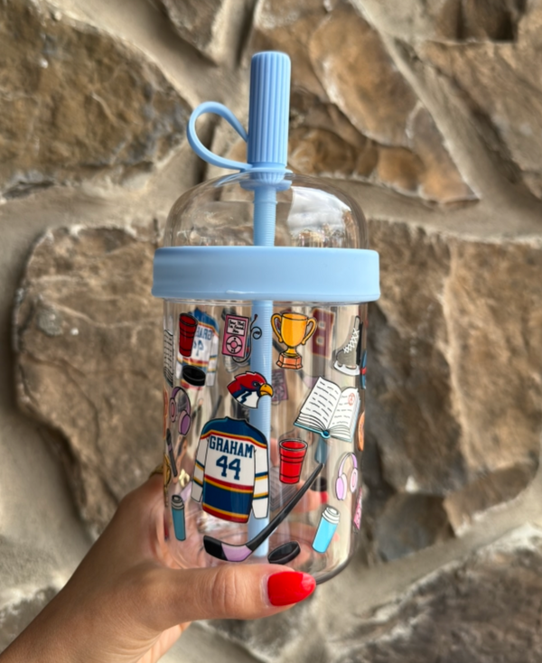 Off Campus Insipired Light Blue Daily Cup