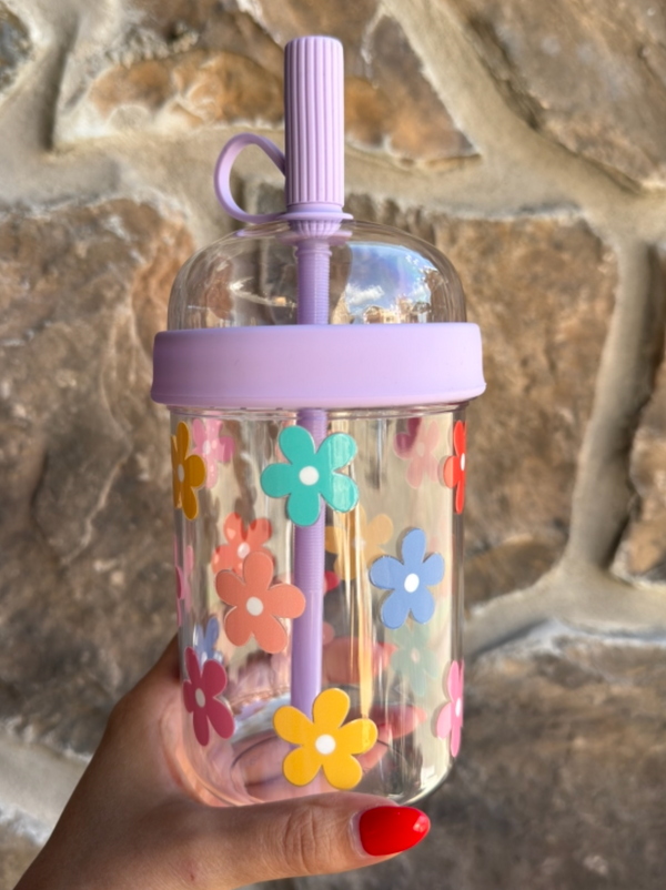 Pastel Flowers Lilac Daily Cup