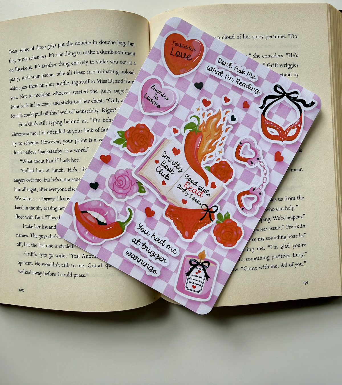 Smutty Book Club Kindle Insert