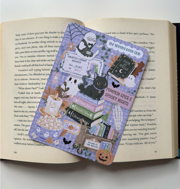Spooky Book Club Kindle Insert