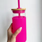 GLASS TUMBLER WITH SLEEVE