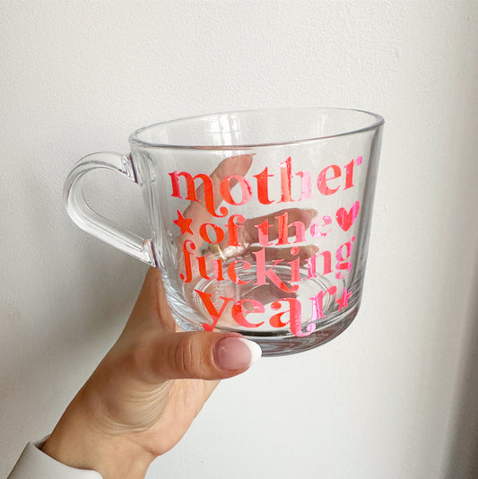 MOTHER OF THE FUCKING YEAR MUG