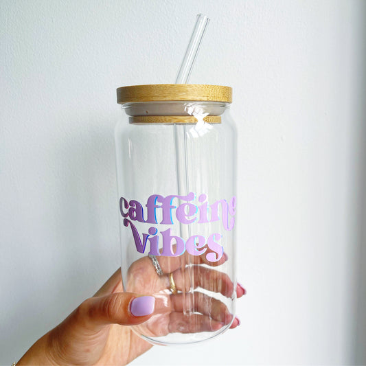 CAFFEINE VIBES GLASS