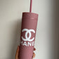 CHANEL DUSTY PINK TUMBLER