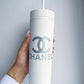 CHANEL WHITE TUMBLER