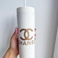 CHANEL WHITE TUMBLER