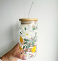 Amalfi Lemons Glass Cup